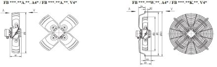 Вентилятор осевой ZIEHL-ABEGG FB035-SDK.2C.V4P Ziehl-Abegg Вентилятор осевой ZIEHL-ABEGG FB035-SDK.2C.V4P Ziehl-Abegg
