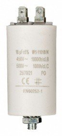 Конденсатор 18 мкФ (пластик) Конденсатор 18 мкФ (пластик)