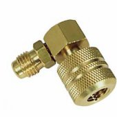 Переходной адаптер под углом 90° Mastercool 90333-R (M1/4"SAE х F1/4"SAE)