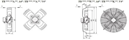 Вентилятор осевой ZIEHL-ABEGG FB063-ADK.4I.V4S Ziehl-Abegg Вентилятор осевой ZIEHL-ABEGG FB063-ADK.4I.V4S Ziehl-Abegg